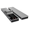 Конвектор внутрипольный Royal Thermo ATRIUM TURBO-90/300/2200-DG-U-NA