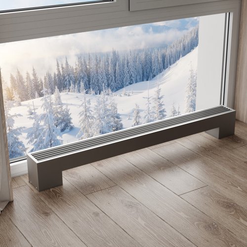 Конвектор напольный Royal Thermo STEP-130/180/1000-2-N-SS-LG-NA