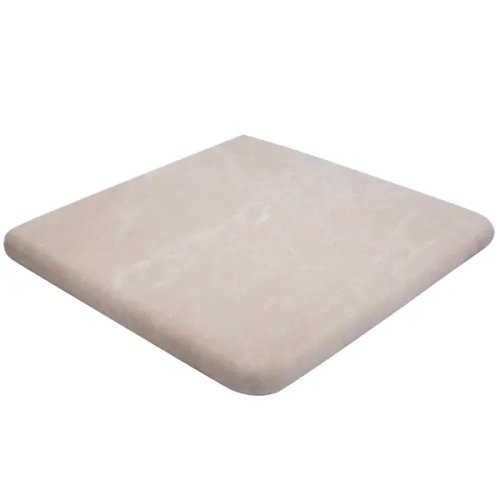Ступень угловая Nevada Limestone 33x33 см цвет бежевый 1 шт.