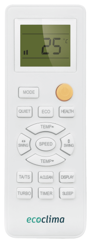 Настенный кондиционер Ecoclima ECW/I-07GC + EC/I-07GC, белый