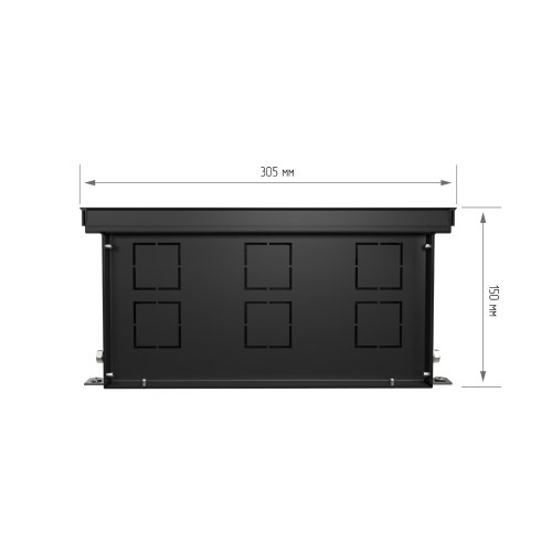 Конвектор внутрипольный Royal Thermo ATRIUM TURBO-150/300/1100-DG-U-NA