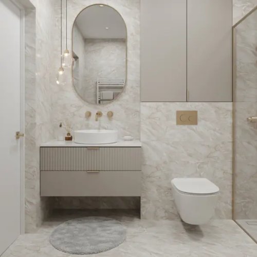 Глазурованный керамогранит LB Ceramics Морозный вечер 19.9x60.3 см 0.96 м² матовый цвет серо-бежевый