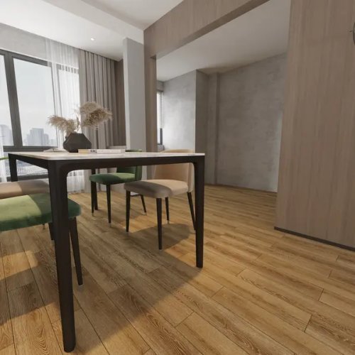 MSPC Ламинат Дуб Тинто 33 класс толщина 8 мм с фаской 1.665 м² водостойкость 72 часа
