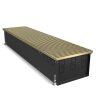 Конвектор внутрипольный Royal Thermo ATRIUM TURBO-190/300/2500-DG-U-AU