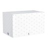 Короб для хранения Spaceo 56x33x36 см полиэстер цвет белый