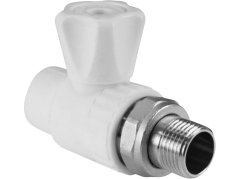 Кран шаровой для радиатора прямой 25 х 3/4 (50/10) VALFEX