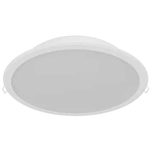 Светильник точечный LED встраиваемый Philips «Meson отверстие 200мм 10 м² холодный белый цвет света цвет белый