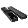 Конвектор внутрипольный Royal Thermo ATRIUM TURBO-110/250/1400-DG-U-BL