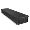 Конвектор внутрипольный Royal Thermo ATRIUM TURBO-150/300/2800-DG-U-BL