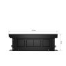 Конвектор внутрипольный Royal Thermo ATRIUM TURBO-90/250/2100-DG-U-AU