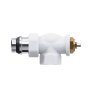 Набор термостатический осевой Royal Thermo Design 1/2М30х1,5 (Белый)