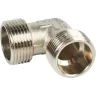 Угол 90° Stout 3/4" НР мм никелированная латунь