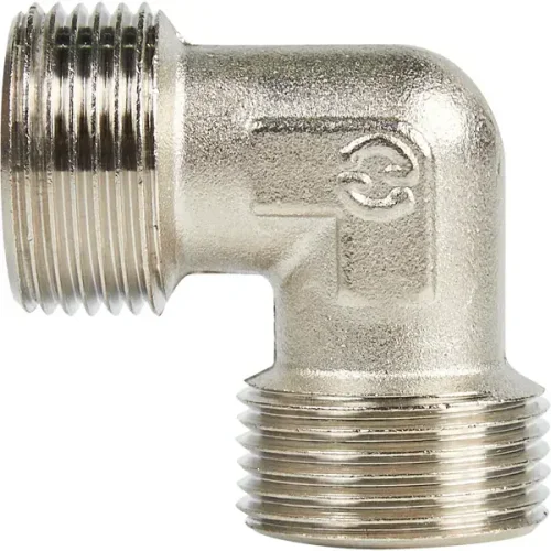 Угол 90° Stout 3/4" НР мм никелированная латунь