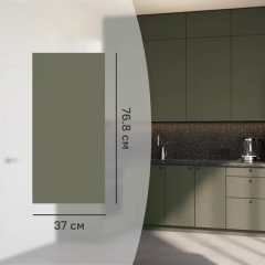 Фальшпанель для кухонного шкафа София Тайга 37x76.8 см KONSENSA ДСП цвет зеленый