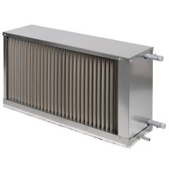 Охладитель водяной для прямоугольных каналов SHUFT WHR-W 400x200-3