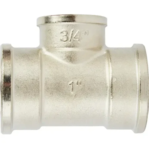 Тройник переходной Stout 1"x3/4"x1" ВР мм латунь SFT-0022-001341