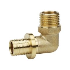 Угол VARMEGA Slide-fit 90 гр., НР, 25x3/4, аксиальный, латунь, VM51416