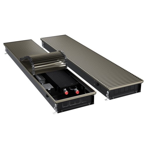 Конвектор внутрипольный Royal Thermo ATRIUM TURBO-90/300/1900-DG-U-DB