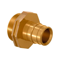 Штуцер Uponor Q&E 40-G1"НР (W) с наружной резьбой