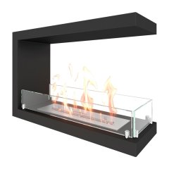 Биокамин торцевой SteelHeat Leader 700 (Стекло)