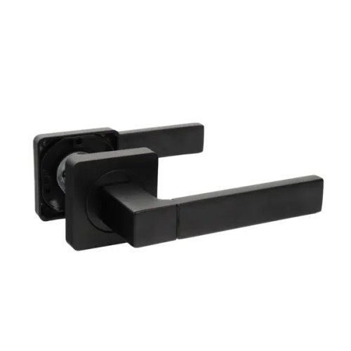 Дверная ручка на розетке Edson EDS-10-QR1 без запирания цвет черный
