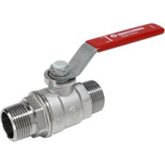 Кран шаровой Giacomini НР-НР 1/2" рычаг, R253LX003