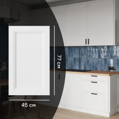 Фальшпанель для кухонного шкафа Котлас 45.5x76.8 см KONSENSA МДФ цвет белый