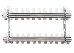 K005 1''x12 Коллектор Icma без расходомеров, с кронштейнами, под сервоприводы М28х1,5