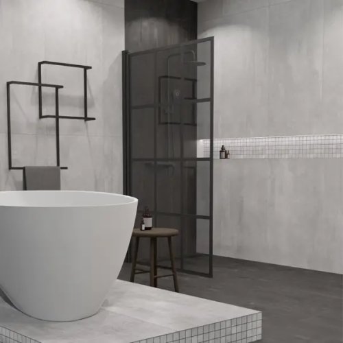 Глазурованный керамогранит Abgres Fresco 60x120 см 1.44 м² матовый цвет серый