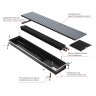 Конвектор внутрипольный Royal Thermo ATRIUM-110/250/800-DG-U-LB