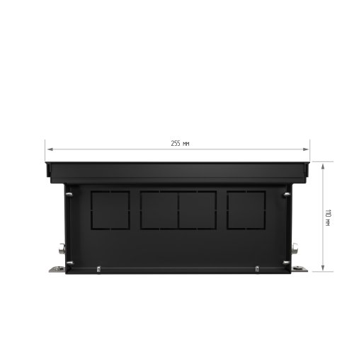 Конвектор внутрипольный Royal Thermo ATRIUM TURBO-110/250/2000-DG-U-BL