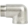 Угол 90° Stout 3/4" ВР-НР мм никелированная латунь
