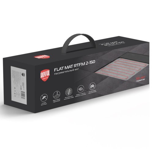 Мат нагревательный Royal Thermo Flat Mat RTFM 2-150-0,5 с терморегулятором RTI-16