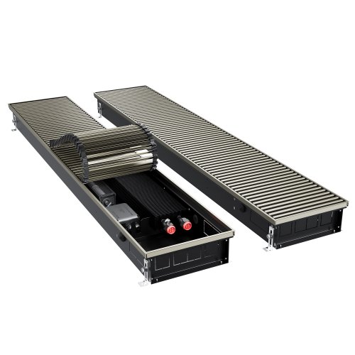 Конвектор внутрипольный Royal Thermo ATRIUM TURBO-90/250/2100-DG-U-LB
